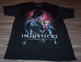 Batman Injustice 2 Video Game T-Shirt Mens Medium Superman Harley Quinn - £15.50 GBP