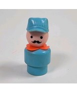 VINTAGE 1973 FISHER PRICE LITTLE PEOPLE TRAIN CONDUCTOR - €6,75 EUR