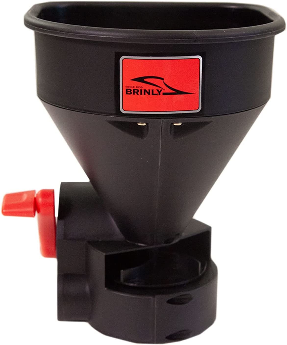 Brinly Hhs3-5Bh 5Lb. All-Season Handheld Spreader With Easy-Fill, & Fertilizer - £34.45 GBP