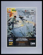 2004 Star Wars Battlefront Framed 11x14 ORIGINAL Vintage Advertisement - £27.36 GBP