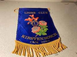 Lions Club Kirstenbosch Cape Town Banner Flag 10 x 7 inches - £19.65 GBP