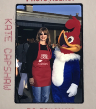 1997 Kate Capshaw Woody Woodpecker at LA Kids Cafe Celebrity Transparency Slide - $9.49