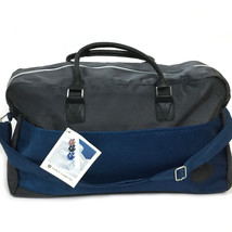 Vince Camuto Large Duffle Bag Gym Weekender Luggage Blue, Gray - NEW - $44.02