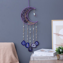 Amethyst Gravel Winding Wire Lucky Tree Crystal Agate Home Decoration - £20.36 GBP+