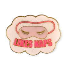 Sleeping Beauty Disney Pin: Likes Naps Pink Sleep Mask - €11,05 EUR