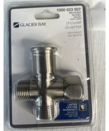 Glacier Bay 1000023507 3075-548 Solid Brass Shower Diverter, Brushed Nickel - £10.86 GBP