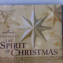 Hallmark The Spirit of Christmas by Amy Grant CD w Vince Gill winter Won... - £8.57 GBP