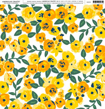American Crafts - Pebbles -Everyday- Cardstock 12 x 12 Paper Pattern Sun... - £33.12 GBP
