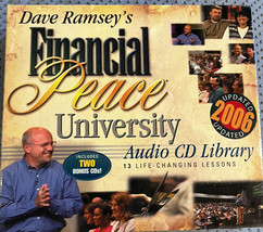 Dave Ramsey&#39;s Financial Peace University Audio CD Library: 13 Life + Bonus - VG - £9.60 GBP