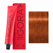 Schwarzkopf IGORA ROYAL Hair Color, 7-77 Medium Blonde Copper Extra