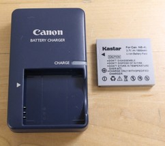 Canon OEM NB-4L Battery + CB-2LV G Charger Power Shot SD30, 40, 750, 1100, IX - $14.84