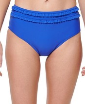 Tommy Hilfiger Ruffled Bikini Swim Bottom Providence Blue Size Medium $58 - Nwt - £14.42 GBP
