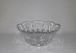 Gorham Crystal KING EDWARD 9&quot; Bowl with Scalloped Rim - £21.78 GBP