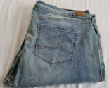 NWT Levi Strauss Signature Curvy Straight Stretch Blue Jeans Misses Size... - $21.77