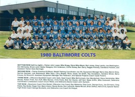 1980 BALTIMORE COLTS  8X10 TEAM PHOTO FOOTBALL PICTURE NFL - £3.94 GBP