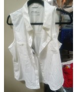 Eddie Bauer sleevless wr sl white Boulder trail shirts size large,   1086 - $547.61 MXN