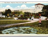 New Basin Reservoir Park St Louis Missouri UNP WB Postcard N19 - £1.54 GBP