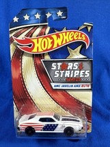 Hot Wheels Mattel Die Cast Car Stars & Stripes USA AMC Javelin AMX 01/10 WD2 - £4.63 GBP