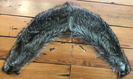 Vintage Antique Coyote Fur Trim Replacement Neck Scarf Collar Accessory - £39.95 GBP