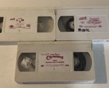 Barney Lot Of 3 VHS Tapes Oh Brother She’s My Sister Colors And Shapes - $8.90