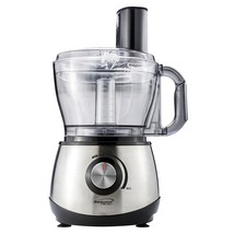 Brentwood Select 600W 9-Cup Stainless Steel Food Processor w Attachments Blades - £45.39 GBP