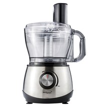 Brentwood Select 600W 9-Cup Stainless Steel Food Processor w Attachments Blades - £44.84 GBP