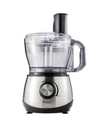 Brentwood Select 600W 9-Cup Stainless Steel Food Processor w Attachments... - £44.55 GBP