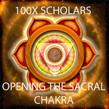 100X 7 Scholars Work Opening The Sacral Chakra Sensuality Magick Ring Pendant - £79.99 GBP