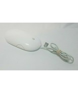 Apple model A1152 USB optical Mighty Mouse small track ball EMC 2058 white  - $69.25