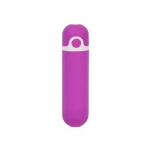 Rechargeable Vibrating Bullet Purple, Waterproof, Multispeed And Multifu... - £25.33 GBP