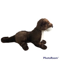 New Aurora River Otter Sliddy #31230 Plush Stuffed Animal Educational Toy Teach - $14.80