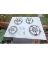 White Kitchen Aid Stove Top Model Ykgct305BW0 4 Burners 30 inch VGUC - €488,78 EUR