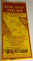 Vintage One Day Tours Brochure Honolulu Hawaii BRO13 - $7.12