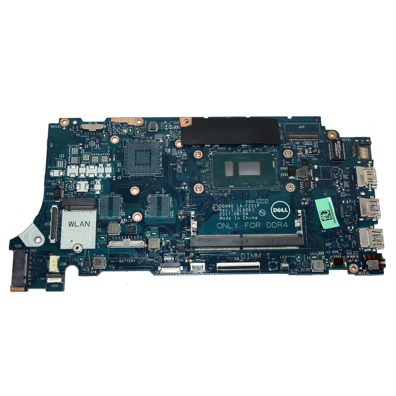Dell Inspiron 7572 7472 Core i7-8550U 4-Core 1.8GHz Motherboard T3H19 LA-F251P Item image 6