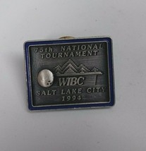 Vintage 1994 Salt Lake City WIBC 75&#39;th National Tournament Bowling Lapel... - $5.45