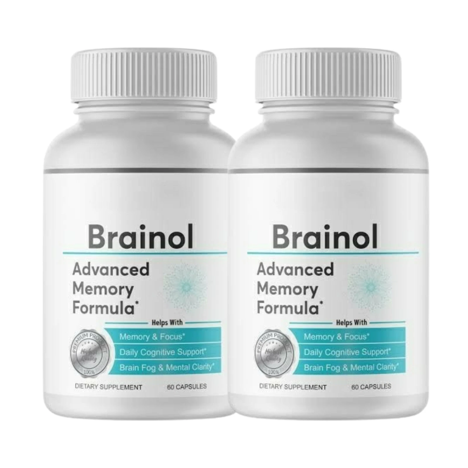 2-Pack Brainol - Brainol Pills Advanced Memory Support - 120 Capsules - £59.42 GBP