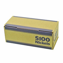Nickel Blue Coin Roll Storage Box - $7.99