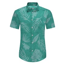 Vice City Tommy 2022 hawaii Men&#39;s Slim Shirt Autumn Casual Turn-down Collar Stre - £46.88 GBP
