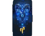 Zodiac Aries iPhone XS Max Flip Wallet Case - £15.90 GBP