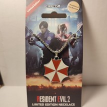 Resident Evil Umbrella Corporation Logo Necklace Official RE2 Pendant Charm - £23.19 GBP