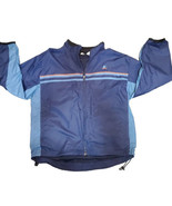 Starter Men&#39;s Windbreaker Jacket Large L Mesh-Lined Full Zip Navy Vtg 90s - $556.59 MXN