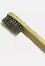 2-Pack Lot Brush Buddies Bamboo Toothbrush Ultra Soft Charcoal Infused Bristles - £9.90 GBP