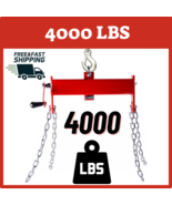 4000 Lbs Heavy Duty Engine Hoist Leveler Cherry Picker Shop Crane Load L... - $2,161.92 MXN