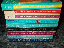 Loveswept Mary McComas lot of 9 Contemporary Romance Paperbacks - £14.38 GBP
