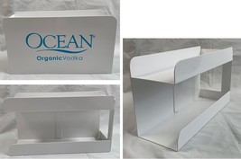 Ocean Organic Vodka Made in Hawaii Metal Counter Bar Shelf Heavy 15.5&quot; x... - $74.20