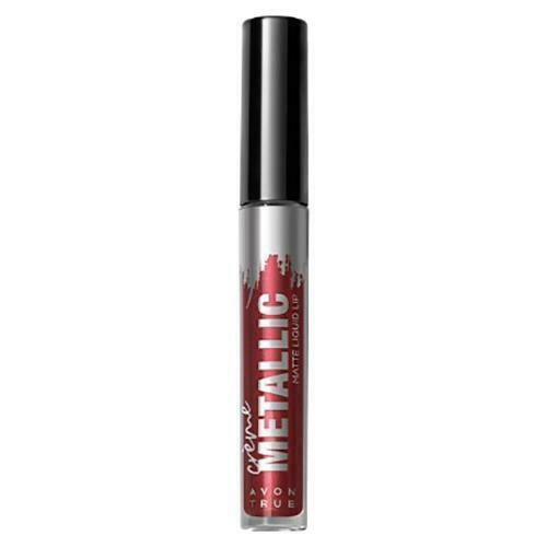 Avon Creme Metallic Matte Liquid Lip Lipstick MATTETALIC CHERRY New Sealed - $22.00