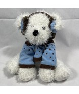 Hug Fun International WINTER PUPPY DOG w/ BLUE HOODIE SWEATER Stuffed Pl... - $343.32 MXN