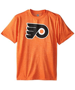 NWT NHL Philadelphia Flyers Boy&#39;s Large (14-16) Varsity Orange Tee Shirt - £16.69 GBP