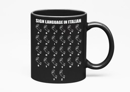 Make Your Mark Design Funny Sign Language In Italian With Delicious Hand Gesture - £17.00 GBP+
