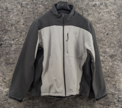 The North Face Mens Gray Apex Bionic Jacket Softshell Coat XL - $74.99